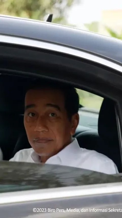 Satire Presiden Jokowi Sentil Jalan Rusak Lampung