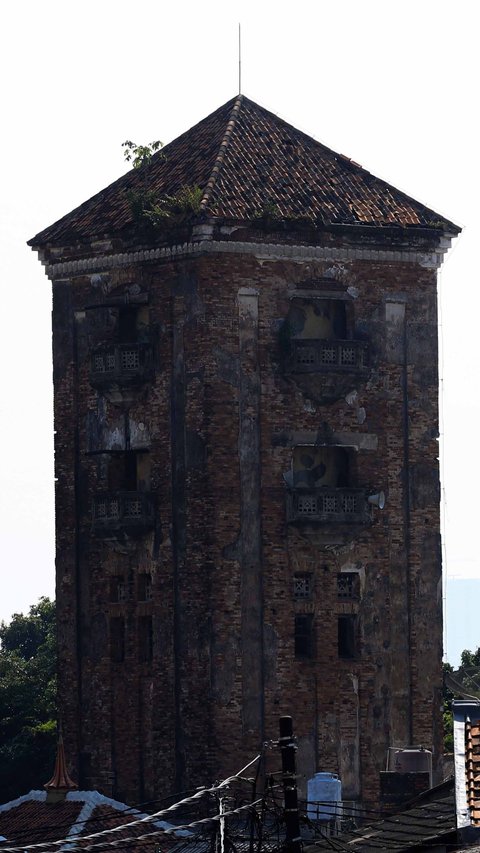 Penampakan Menara Air Kuno di Manggarai, Berusia Tiga Abad