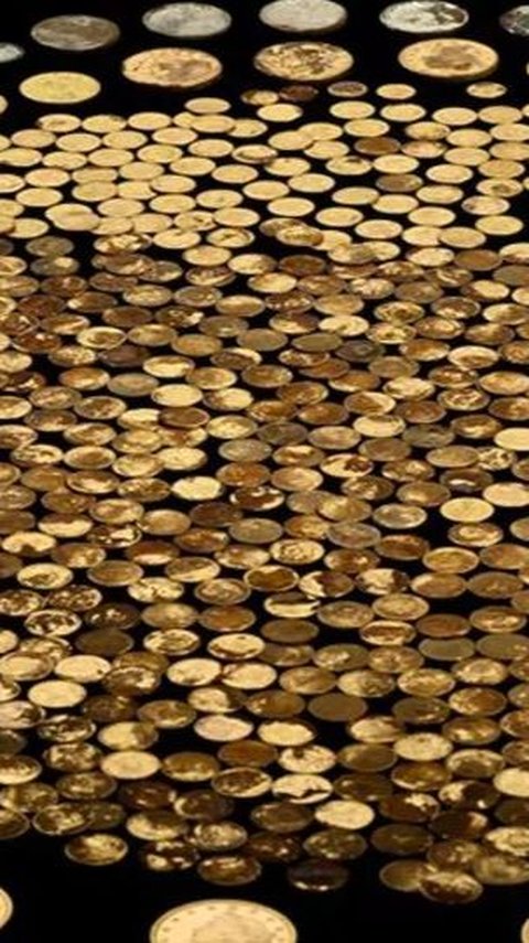 Lagi Mencangkul di Ladang Jagung, Pria Ini Temukan Harta Karun 700 Keping Koin Emas dan Perak