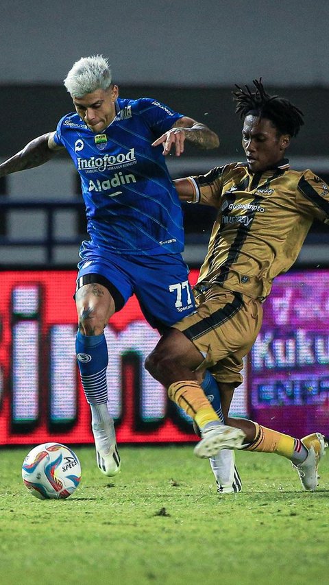 FOTO: Momen Persib Gagal Menangkan Duel Lawan Dewa United yang Bikin Luis Milla Out