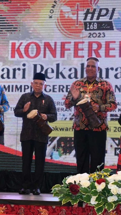 Ma'ruf Amin: Papua Contoh Harmonisasi Kebangsaan Indonesia
