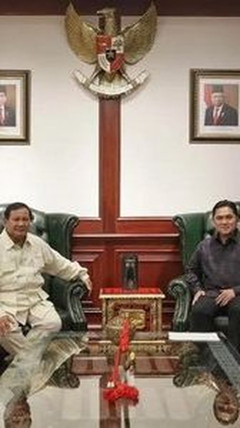 Jokowi, Prabowo dan Erick Thohir Bertemu di Istana Bogor, Puan: Supaya Tak Ada Salah Paham