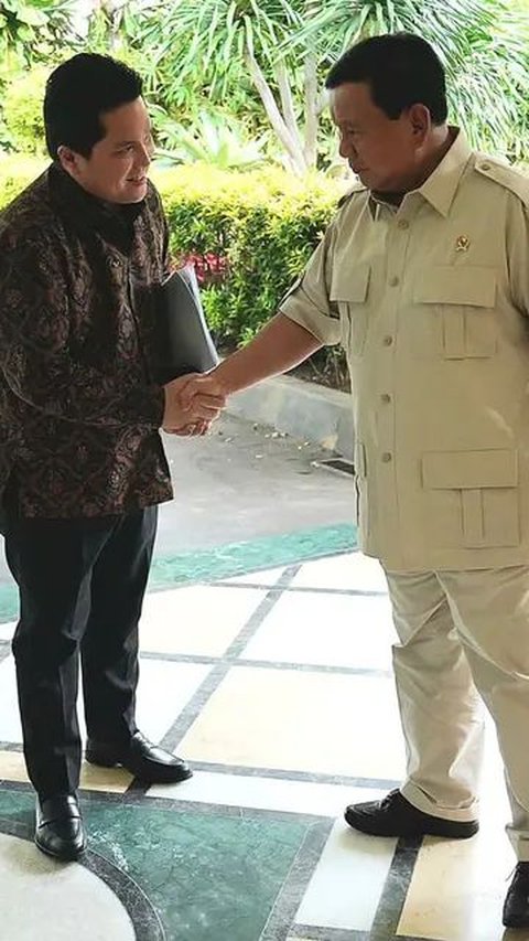 Survei Indikator: Prabowo-Erick Unggul Tipis dari Ganjar-Sandiaga