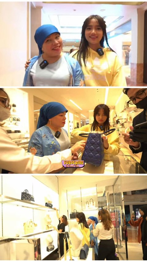 Potret Fuji Ajak Sang Mama Belanja Tas dan Sepatu Branded di Mal, Akhirnya Mengejutkan