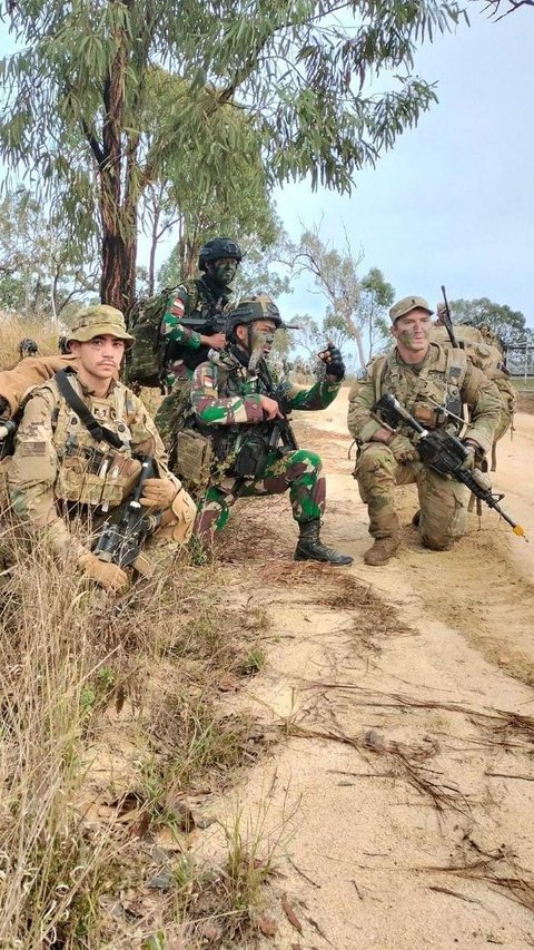 Prajurit Kostrad TNI Bersama Pasukan Elite AS & German Beraksi, Cepat Kuasai Sasaran