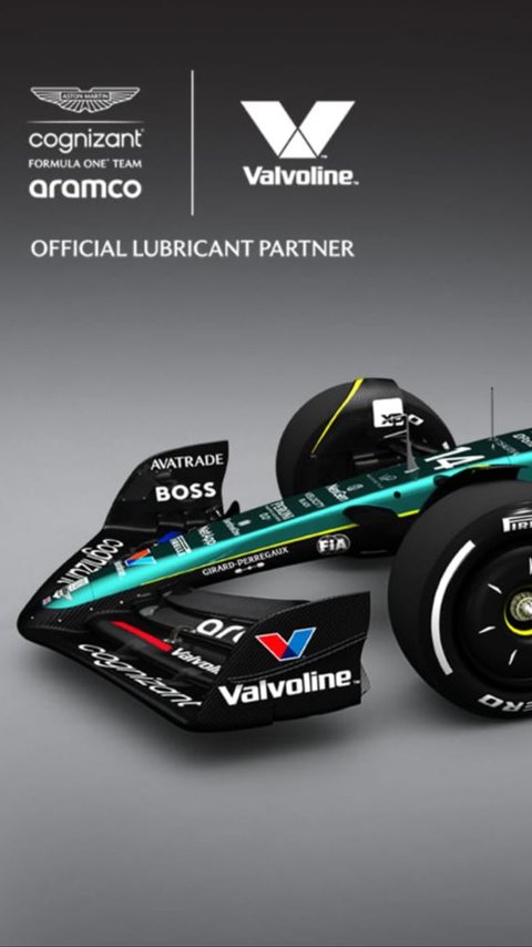 Valvoline Jadi Pelumas Resmi Tim F1 Aston Martin Aramco Cognizant