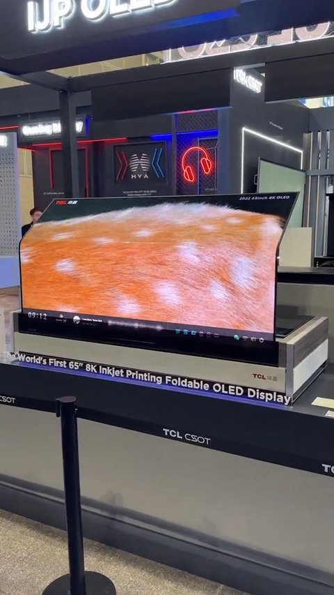 Look At This Foldable TV Display
