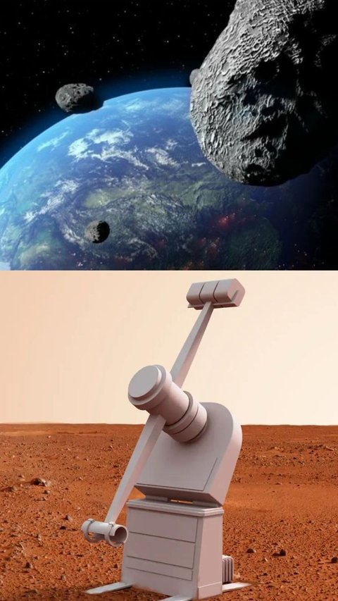 Ketapel Ingin Dipakai Ilmuwan Hadang Asteroid Masuk Bumi