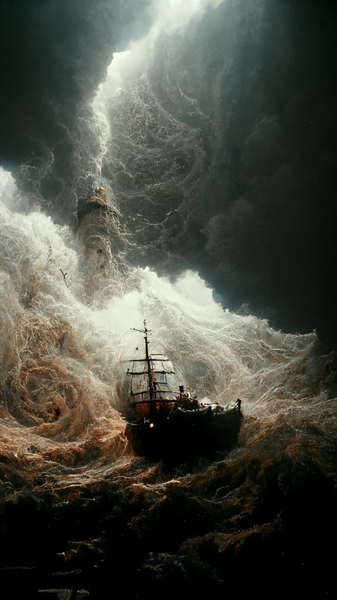 Mystery of the Death Zone in the Sea, Giant Whirlpool with a Diameter of 160 Km