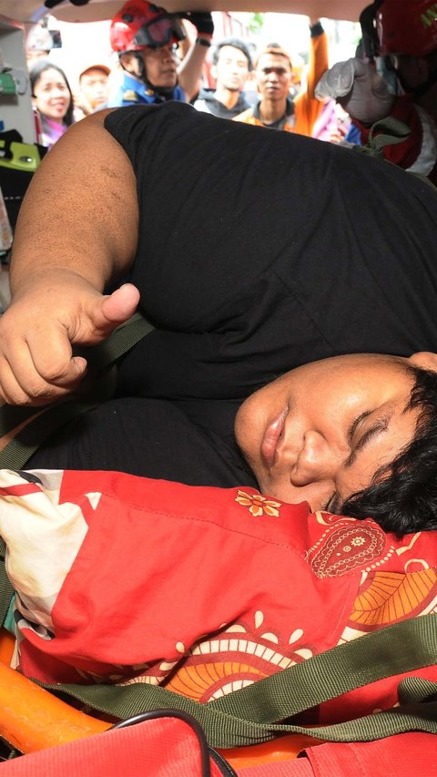 Evakuasi Ahmad Juwanto, Pemuda Obesitas 230 Kilogram di Jakarta Timur Berlangsung Dramatis