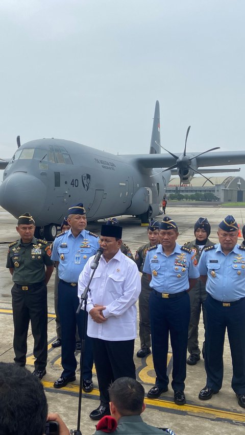 Prabowo Kandangkan Seluruh Pesawat Hercules C-130B