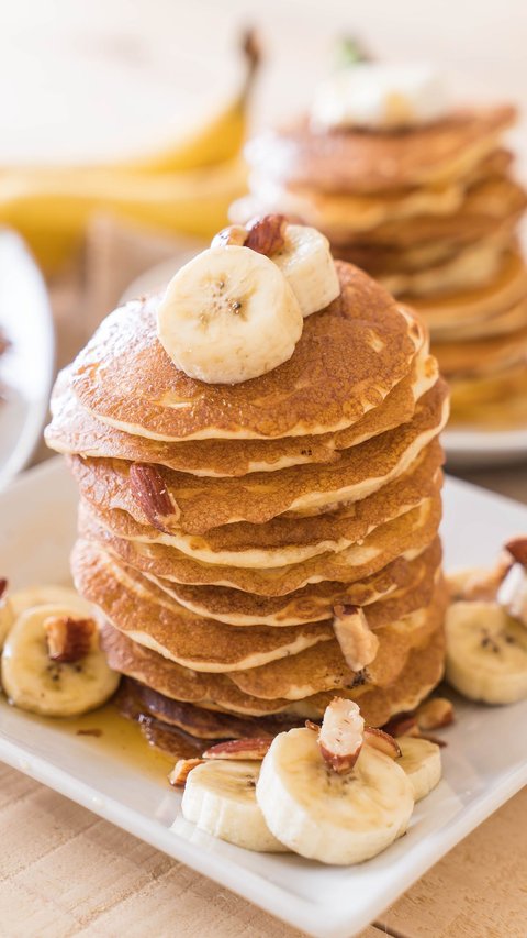 4 Banana Pancake Creations, Check Out the Recipe