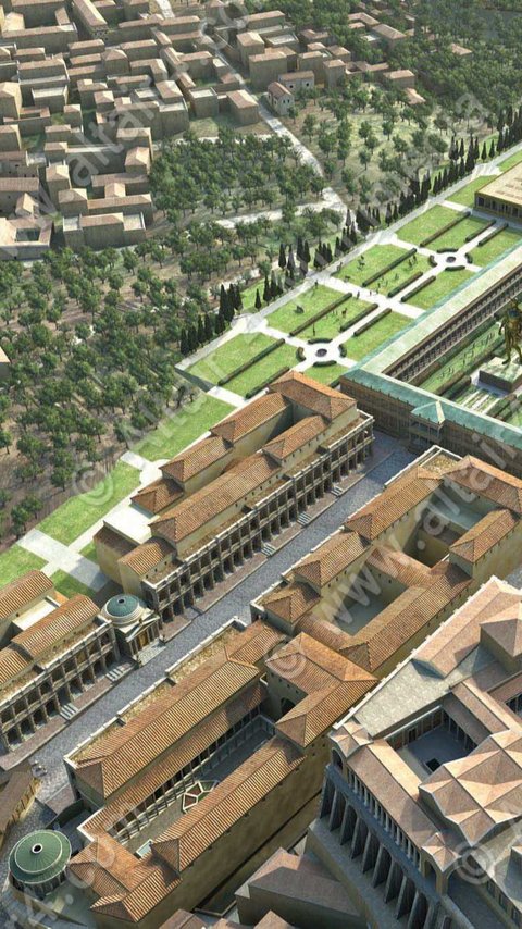Mengintip Isi Istana Super Megah Kaisar Romawi yang Berlapis Emas, Ada Ruangan Rahasia Berhias Gambar Hewan Buas