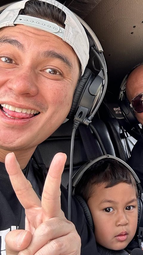 Momen Baim Wong Ajak Kiano Naik Helikopter, Ekspresinya Malah Bikin Salfok