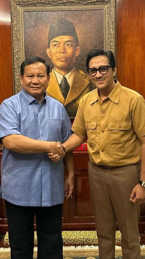 Momen Andre Taulany Bertemu Prabowo Subianto: Next Bisa Nih Kita Bikin Band Bareng