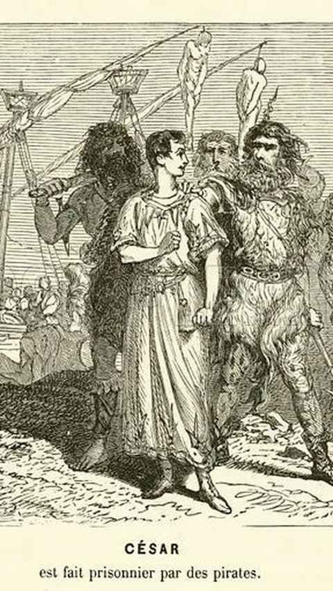 Kisah Pertarungan Julius Caesar dengan Bajak Laut, Diculik Malah Baca Puisi