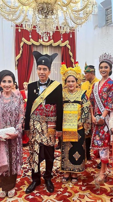Tampil Memesona, Intip Potret Puteri Indonesia 2023 di Upacara HUT ke-78 RI bareng Tokoh Publik