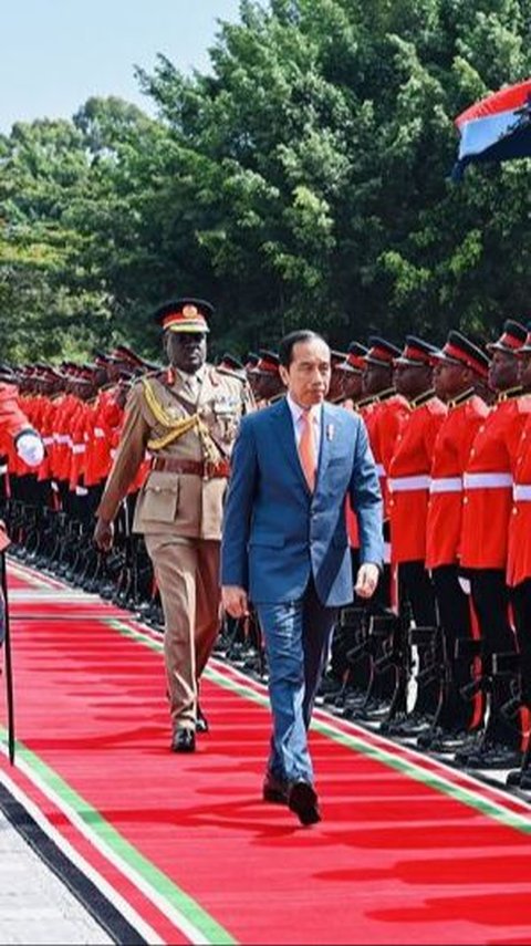 Tiba di Tanzania, Presiden Jokowi Disambut Tarian Suku Maasai dan Msewe