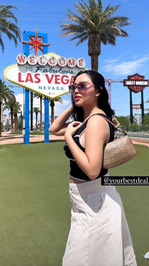Momen Liburan Mewah Rachel Vennya di Las Vegas, Kamar Hotel Luas Super Cozy & Mau Sewa Limousine