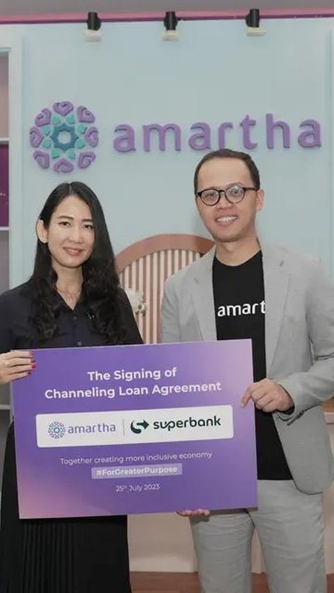Superbank Gandeng Amartha Majukan Bisnis 1 Juta UMKM Perempuan