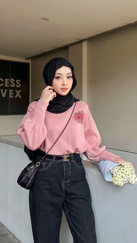 Color Duo Black and Pink, Bisa untuk ke Kampus dan Hang Out