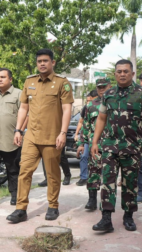 Bobby Nasution Pimpin Aksi Kolaborasi Pemkot dan Kodim 0201 Medan Bersihkan dan Tata Sungai Sikambing