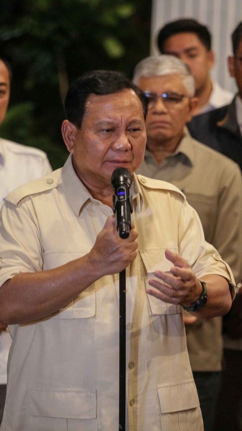 Namanya Teratas di Survei Capres, Prabowo: Alhamdulillah