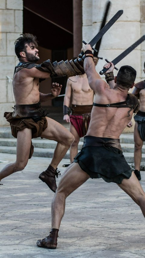 Terungkap, Gladiator Romawi Ternyata Tidak Kekar, Malah Agak Tambun dan Vegetarian