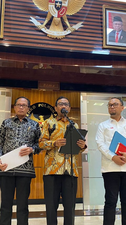 Mahfud Ungkap Penanganan kasus TPPU Dibagi Empat Bagian, Delapan Pegawai Kemenkeu Dipecat