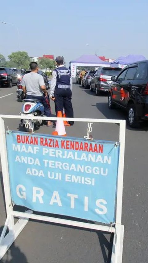 Beda dengan Polisi, Pemprov DKI Nilai Tilang Uji Emisi Efektif