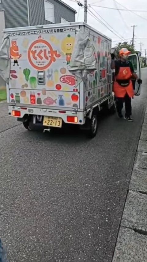 Sangat Higienis dan Modern, Begini Penampakan Penjual Sayur Keliling di Jepang