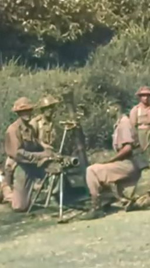 Menegangkan, Begini Video Asli Momen Perang Palagan Ambarawa Tahun 1945