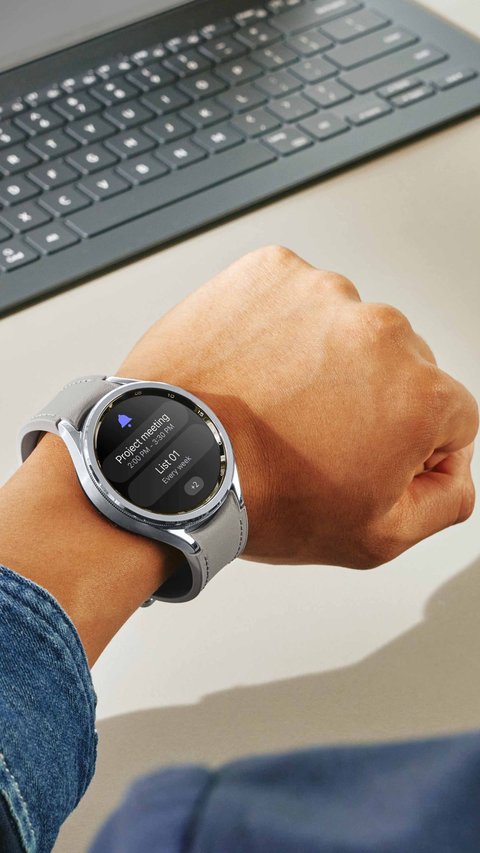 Trik Maksimalkan Produktivitas Pakai Smartwatch Galaxy Watch6 Classic
