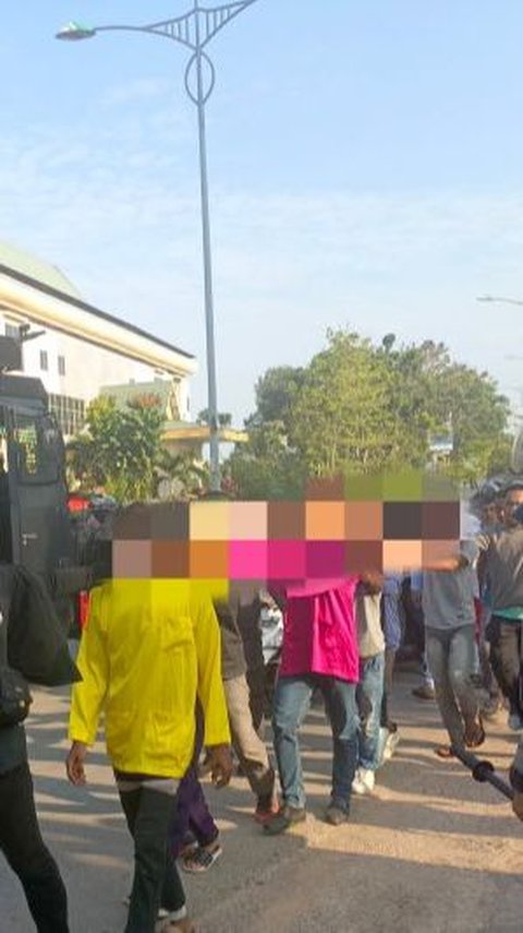 34 Orang jadi Tersangka Buntut Bentrokan di Depan Kantor BP Batam