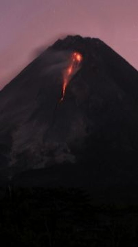 Gunung Merapi Erupsi Lagi, Muntahkan Lava Pijar Sejauh 1.500 Meter