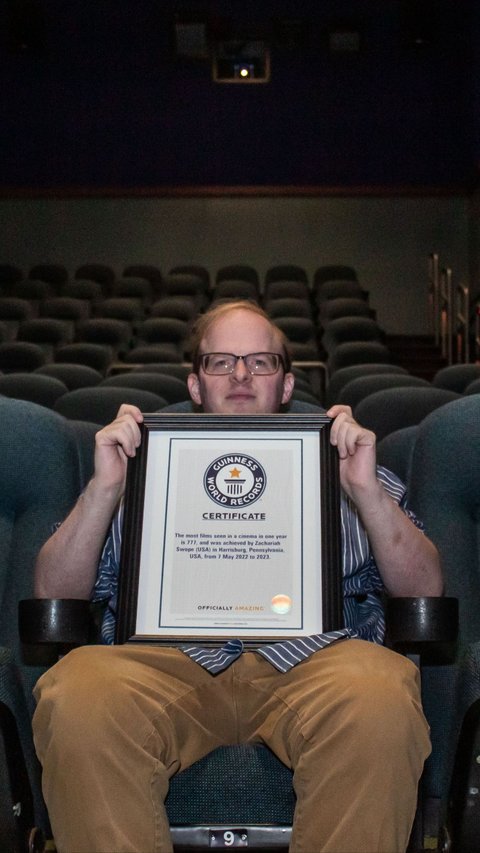 Man Breaks World Record After Watching 777 Movies In A Year!