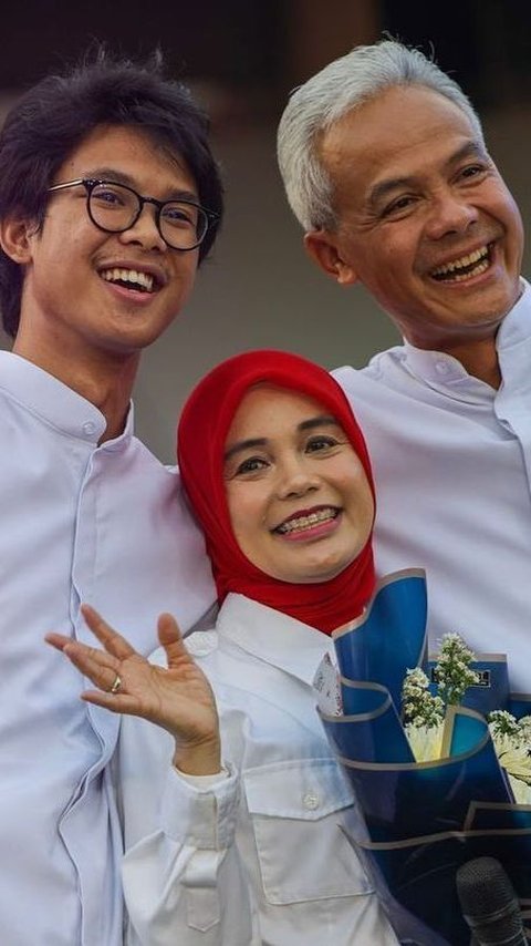 Portrait of the Handsomeness of Ganjar Pranowo's Son Makes It Hard to Focus