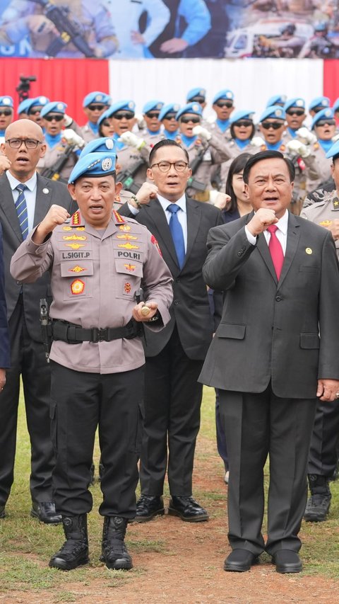 Kapolri Lepas Kontingen Garbha Satgas FPU 5 Minusca: Keberhasilan Misi Harga Mati