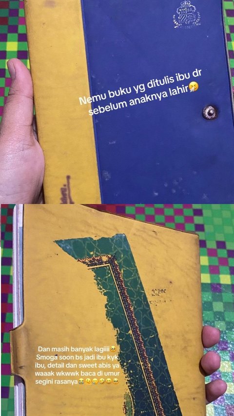 Viral Potret Buku Harian Seorang Ibu Berisi Tumbuh Kembang Anaknya, Ditulis Sejak 1999