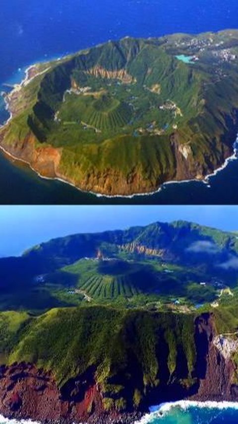 Melihat Lebih Dalam Pulau Aogashima, Ada Kota di Tengah Gunung Berapi Aktif