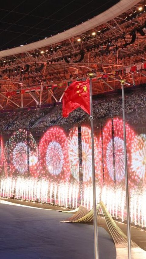 Digital Fireworks Decorate the Opening of the 2023 Asian Games