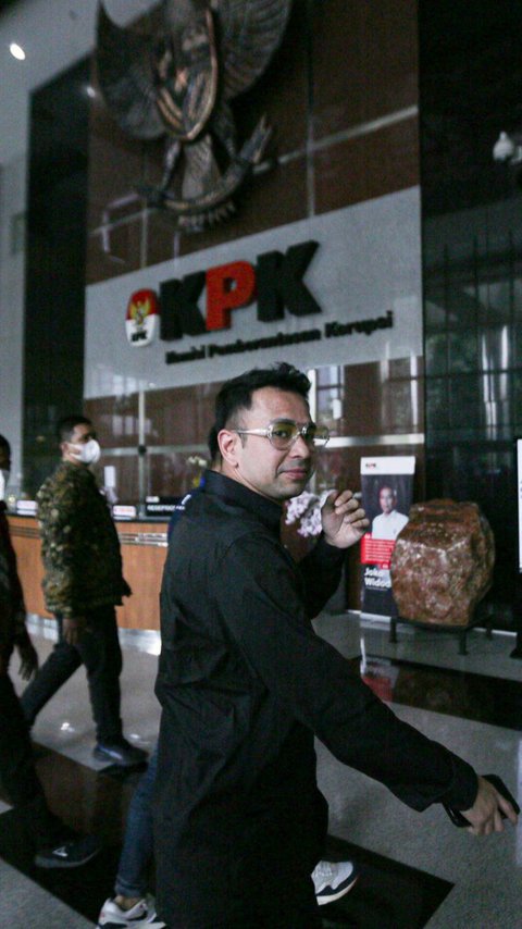 Raffi Ahmad Tiba-Tiba Datangi KPK Siang Ini, Ada Apa?