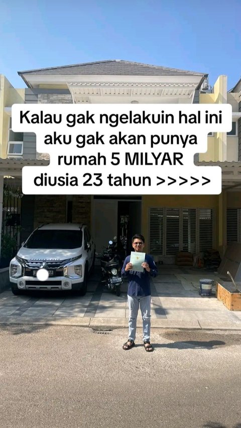 Initially Just Selling Piscok on the Side of the Road, This Man Successfully Owns a Rp 5 Billion House at the Age of 23