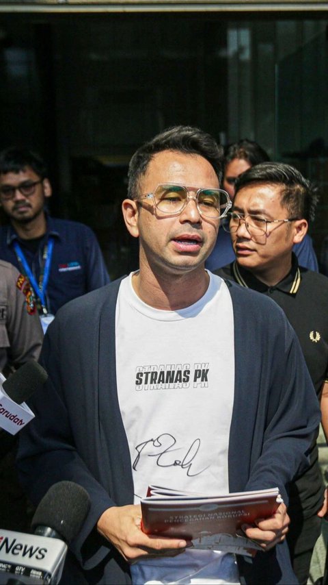 Raffi Ahmad Keluar dari Gedung KPK: Podcast, Podcast Beneran, Sumpah!