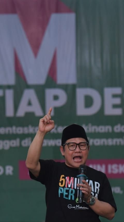 Cak Imin: Survei Internal, Pasangan AMIN Menang