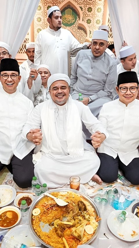 Momen Habib Rizieq Peluk dan Cium Kening Anies Baswedan Saat Hadiri Pernikahan di Petamburan Jakarta