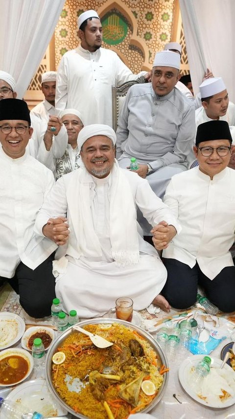 Anies-Cak Imin Bertemu Rizieq Syihab, PKS: Pertemuan Indah untuk Memajukan Negeri
