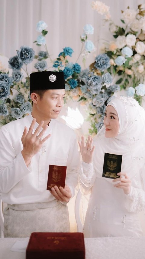 Portrait of Sweet Moments of Larissa Chou and Ikram After Officially Getting Married