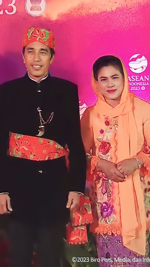Portrait of Justin Trudeau's Child and the Sultan of Brunei at the 43rd ASEAN Summit Gala Dinner, Jokowi Is Enchanted