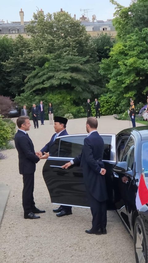 Menhan Prabowo Bertemu Presiden Macron, Ini yang Dibicarakan